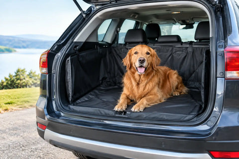 Guide de protection de coffre voiture pour chien