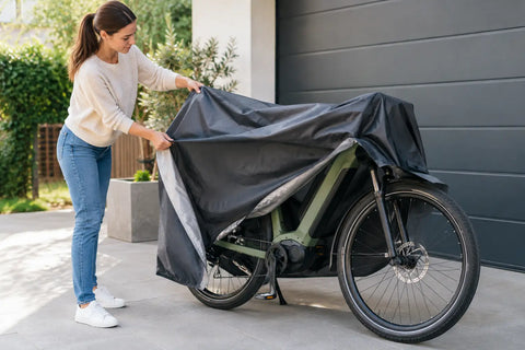 Guide housse pour vélo électrique pratique