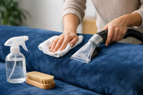 Comment nettoyer une housse en velours sans l'abîmer
