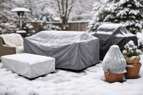 Protection mobilier extérieur hiver: quoi faire