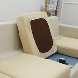 Housse de Coussin Canapé <br> Extensible Beige