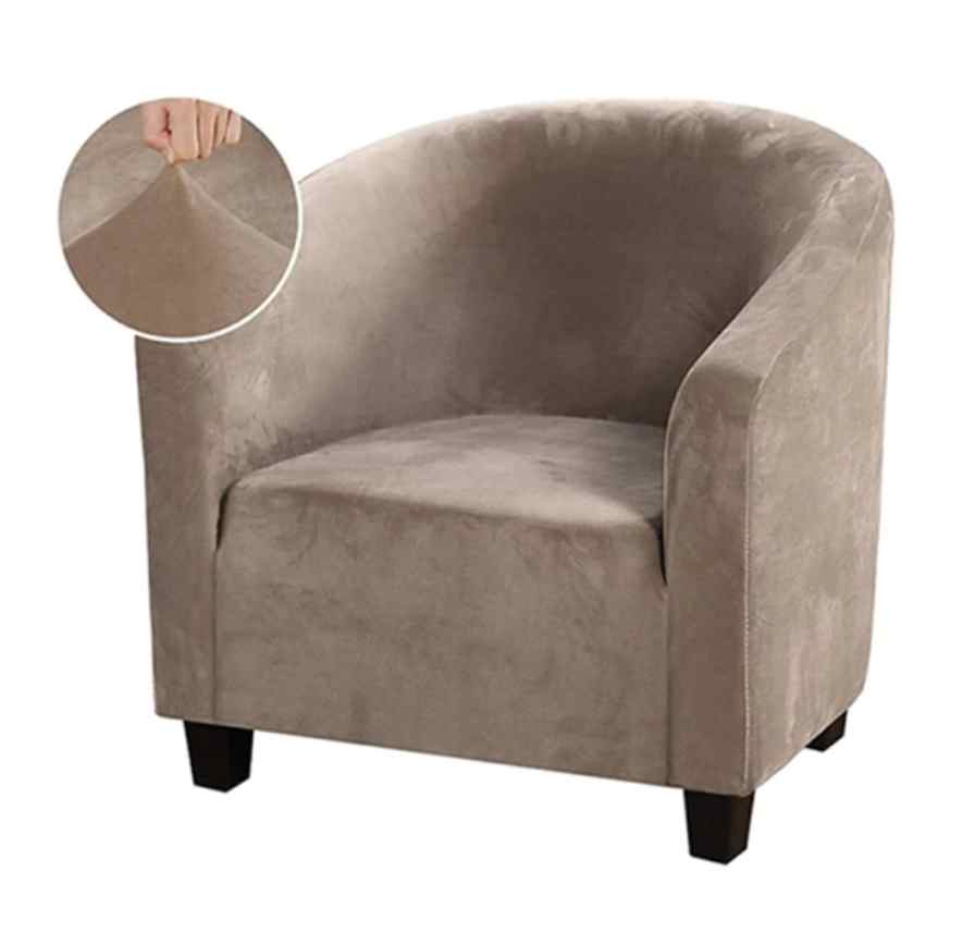 Housse De Fauteuil Cabriolet Velours Blanc - Housse Design