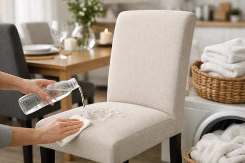 Housse chaise salle a manger lavable facile