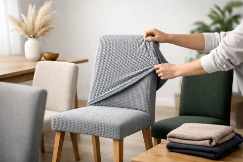 Choisir une housse chaise scandinave extensible