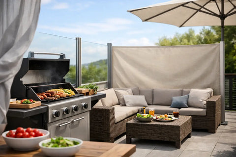 Protection barbecue terrasse vent - bien choisir