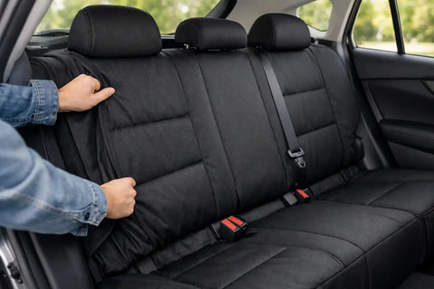 Guide housse banquette arrière voiture