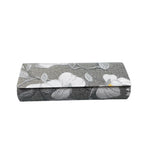 Etui lunette Floral Gris