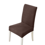 Housse de chaise <br> en Jacquard Café