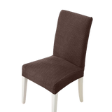 Housse de chaise <br> en Jacquard Café