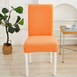 Housse de chaise <br> en Jacquard Orange