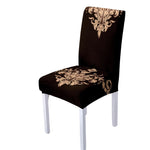 Housse de Chaise Extensible <br> Baroque Noir