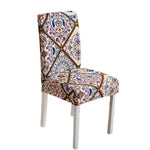Housse de chaise extensible bohème chic