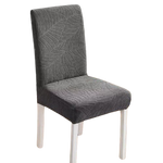 Housse de Chaise Extensible <br> Jacquard Gris