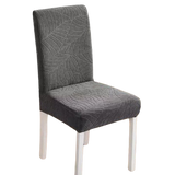 Housse de Chaise Extensible <br> Jacquard Gris