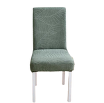 Housse de Chaise Extensible <br> Jacquard Vert