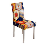 Housse de chaise extensible patchwork