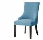 Housse de chaise <br> Inclinée Bleu