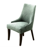 Housse de chaise Inclinée <br> Jacquard Vert