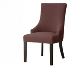 Housse de chaise <br> Inclinée Marron