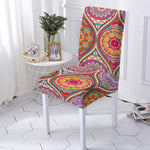 Housse de chaise <br> Mandala Violette