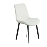 Housse chaise Scandinave <br> Contemporaine Blanc