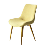 Housse chaise Scandinave <br> Extensible Jaune