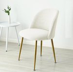 Housse chaise Scandinave <br> Maury Blanc