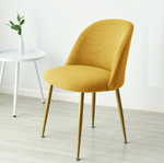 Housse chaise Scandinave <br> Maury Jaune