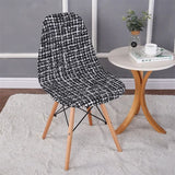 Housse Chaise Scandinave Pied de Poule