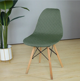 Housse chaise Scandinave <br> Jacquard Vert