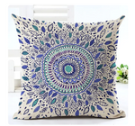 Housse de coussin 40x40 <br> Mandala Blanc