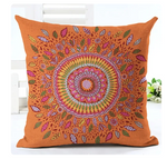 Housse de coussin 40x40 <br> Mandala Orange