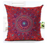 Housse de coussin 40x40 <br> Mandala Rouge