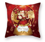 Housse de coussin 45x45 <br> Merry Christmas Rouge