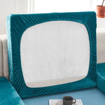 Housse de Coussin Canapé <br> Bleu Turquoise