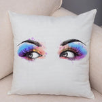 Housse de coussin <br> Yeux