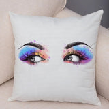 Housse de coussin <br> Yeux