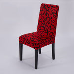 Housse de chaise <br> Arabesque Rouge