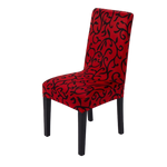 Housse de chaise <br> Arabesque Rouge