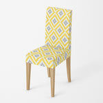 Housse de chaise <br> Contemporaine Jaune