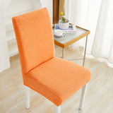 Housse de chaise <br> en Jacquard Orange