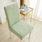 Housse de chaise <br> Florale Verte