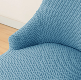 Housse de chaise <br> Inclinée Bleu