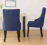 Housse de chaise <br> Inclinée Bleu Marine