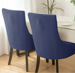 Housse de chaise <br> Inclinée Bleu Marine