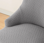 Housse de chaise <br> Inclinée Gris Clair