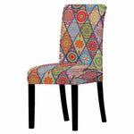Housse de chaise <br> Mandala Colorée