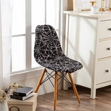 Housse chaise Scandinave <br> Design Noir et Blanc