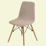 Housse chaise Scandinave Jacquard Beige