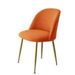 Housse chaise Scandinave <br> Maury Orange